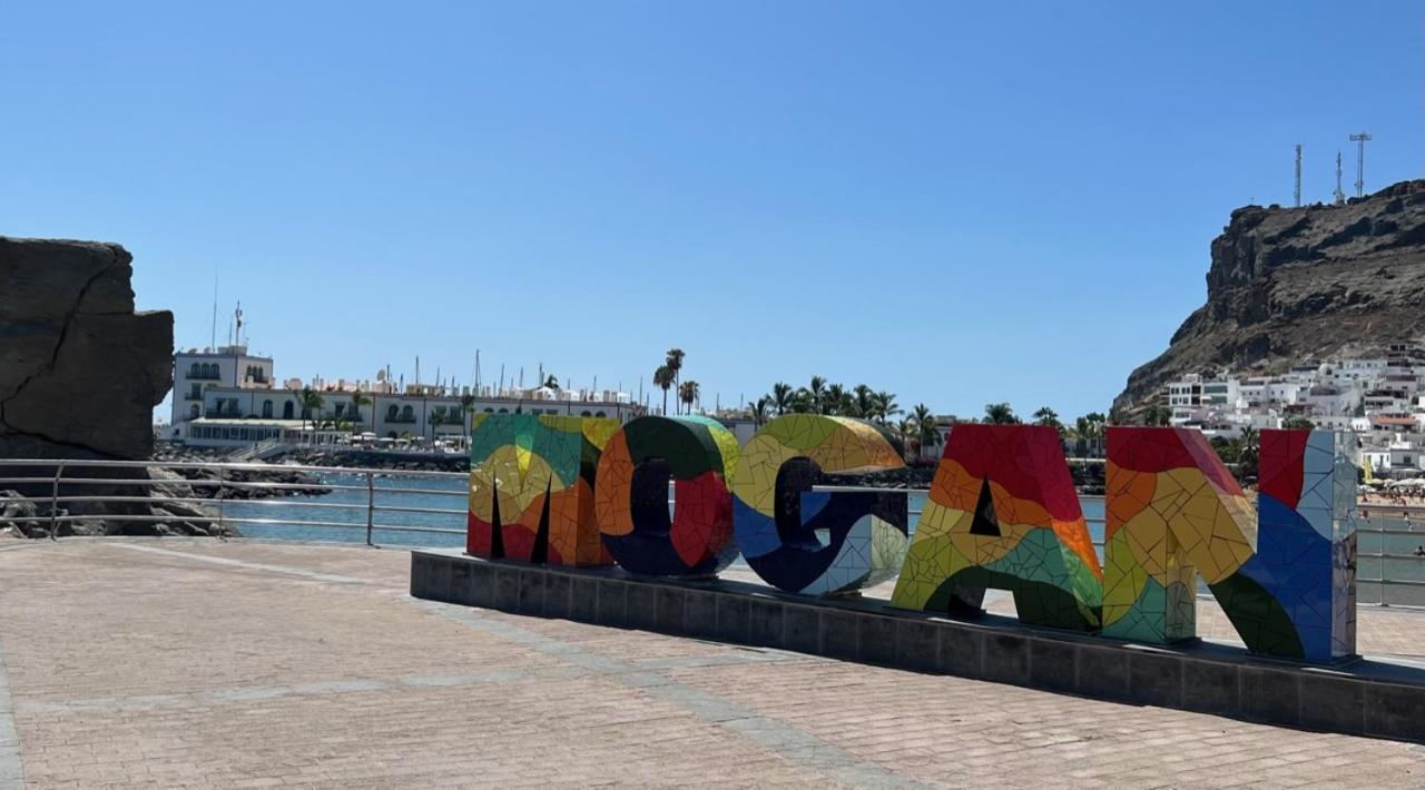 Azul-Sunrise Playa De Mogan Apartment ปวยร์โต เด มอแกน ภายนอก รูปภาพ